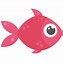 Image result for Pink Heart Fish Clip Art
