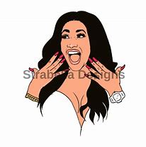 Image result for Cardi B Vector