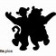 Image result for Winnie the Pooh Silhouette Balloon