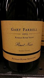 Image result for Gary Farrell Pinot Noir Russian River Valley