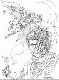 Image result for Batman vs Two-Face