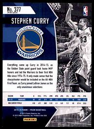 Image result for Steph Curry Basketball Card