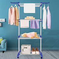 Image result for Outdoor Collapsible Laundry Drying Rack