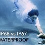 Image result for IP68 vs IP67 Waterproof