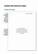 Image result for Common Research Paper Template in Word