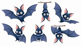 Image result for Cartoon Bat Hanging Upside Down