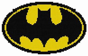 Image result for Batman Cross Stitch