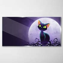 Image result for Cat Crescent Wall Art