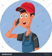 Image result for Funny Cartoon Answering Phone