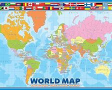 Image result for Modern World Map