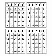 Image result for Bingo Paper Sheets