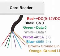 Image result for Card Reader Wiring-Diagram