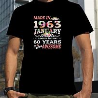 Image result for Shirts with Year of Make On It