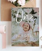 Image result for First Birthday Invitation Card Models