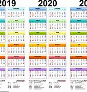 Image result for Calendar of Past 10 Years