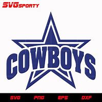 Image result for Cowboys Phone SVG