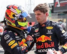 Image result for Max Verstappen and Sergio Perez