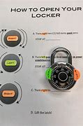 Image result for How to Open a Locker Combination Lock
