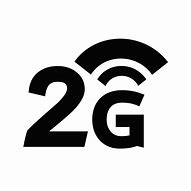 Image result for Cell Phone Signal 2G Logo