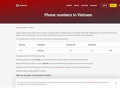 Image result for Vietnam Phone Number Free