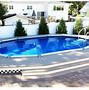 Image result for Back Yard Above Ground Pool Landscaping Ideas