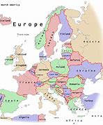Image result for Political Relief Map of Europe