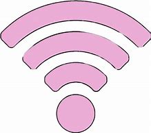 Image result for Wi-Fi Pictogram Pink