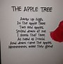 Image result for Apple Shape Poem