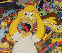 Image result for Psychedelic Cartoon Art