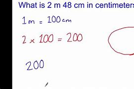 Image result for Centimeter to Meter Formula