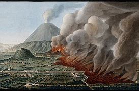 Image result for Mount Vesuvius Before and After