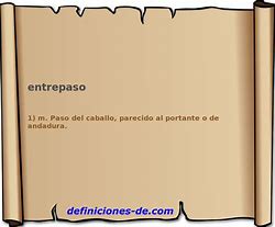 Image result for entrepaso