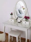 Image result for White Vanity Desk IKEA