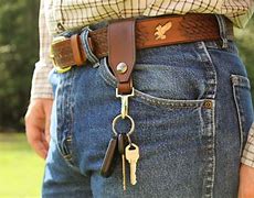 Image result for Leather Key Holder for Belt