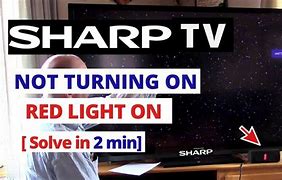 Image result for Where Is Power Button On Sharp TV