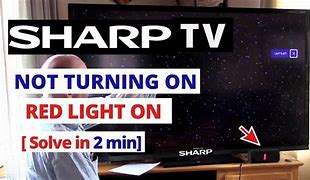 Image result for Sharp TV Won't Power On