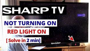 Image result for Sharp TV Power Light Blinking