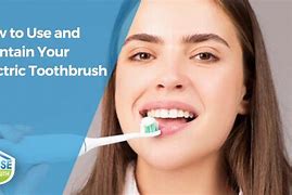 Image result for Using Electric Toothbrush