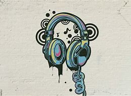 Image result for Graffiti Headphones