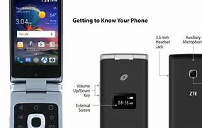 Image result for ZTE 233 Cymbal Flip Phone