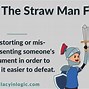 Image result for Metamor Straw Man Examples