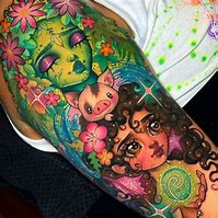 Image result for Moana Watercolor Tattoo