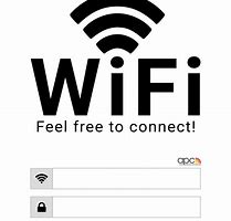 Image result for Wifi Password Template Word Printable