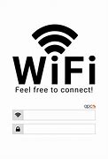 Image result for Wi-Fi Password Sign Template Word Free
