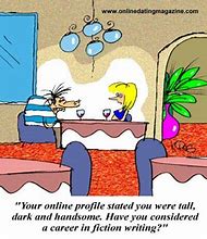 Image result for Online Dating Funny Cartoon