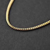 Image result for Round Necklace Gold 3Mm