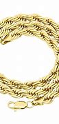 Image result for 7Mm Gold Rope Chain