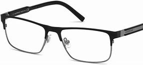 Image result for Mont Blanc Black Rimless Eyeglasses