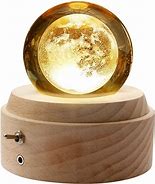 Image result for Night Light Wooden Music Box