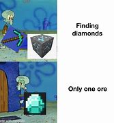 Image result for Minecraft Diamond Meme